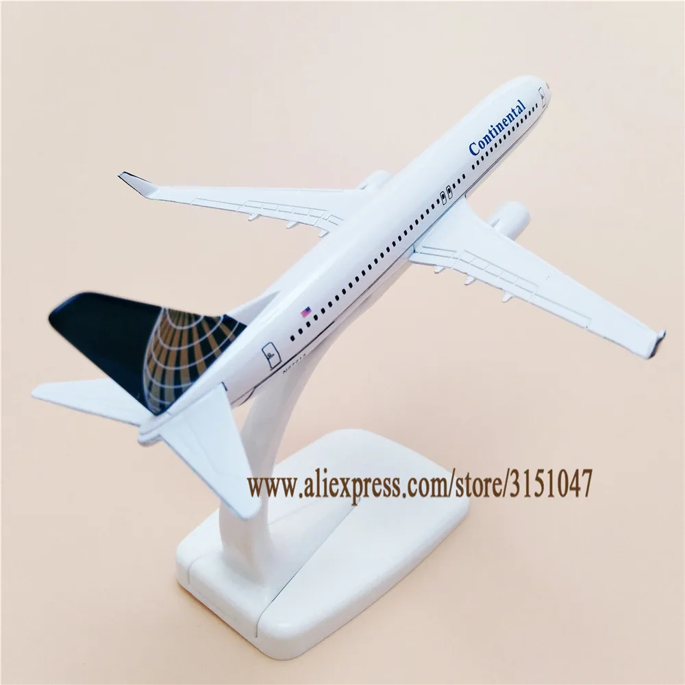 Модель самолета американских авиакомпаний модель из металлического сплава 16 см