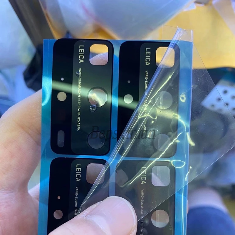 

BEPSKINLUN Original Camera Glass Lens For Huawei P40 P40 Pro Replacement Part with Adhesive Sticker