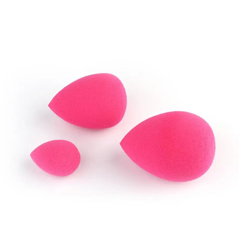 

2021 Professional Beauty Egg Makeup Sponge Dry And Wet 3Pcs Different sizes Sponge Make Up Tools Cosmetic Puff For Foundation