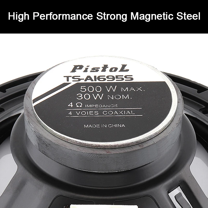 2 шт. автомобильный коаксиальный динамик 6 дюймов 16 см 500 Вт | Автомобили и