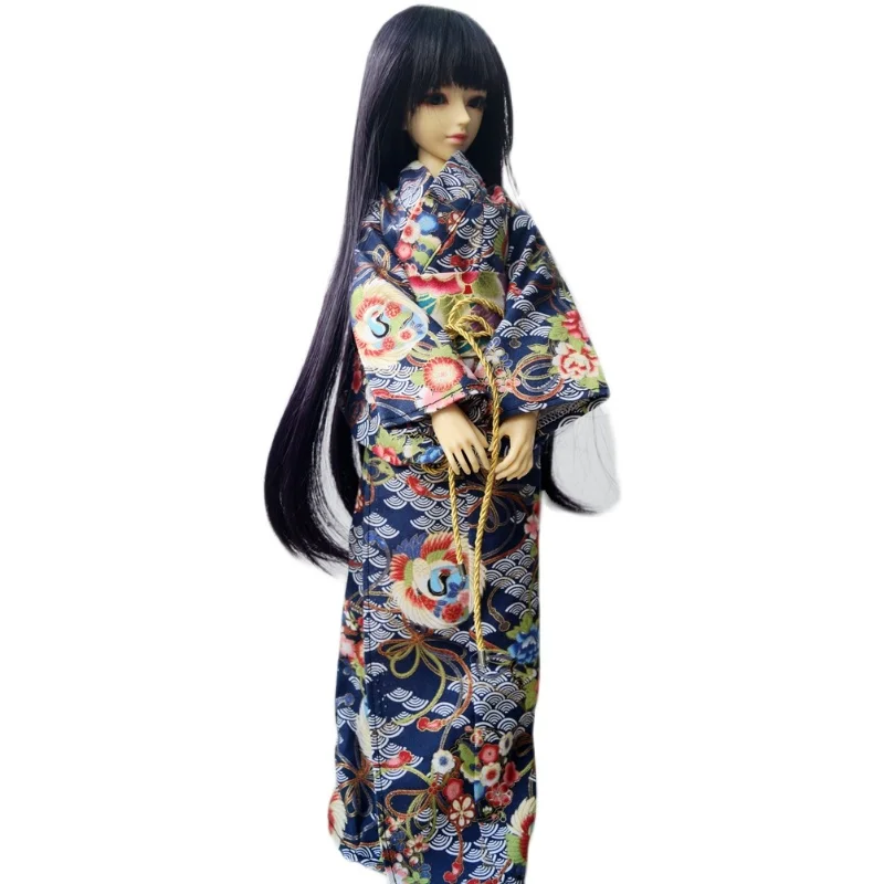 OOAK японский стиль кимоно платье для 1/4 17 &quot44 см 1/3 1/6 Высокая Женская BJD MSD DK DZ AOD DD