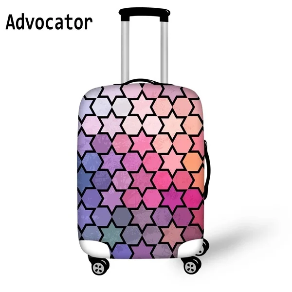 ADVOCATOR Plaid Printing Travel Lattice Luggage Protective Cover Thick Elastic with Zipper Protector Suitcase 18-30 Inch Case