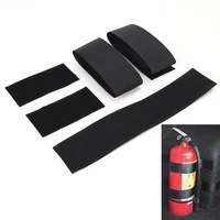 high quality 4pcs safety strap kit accessories car trunk store rapid fire extinguisher holder