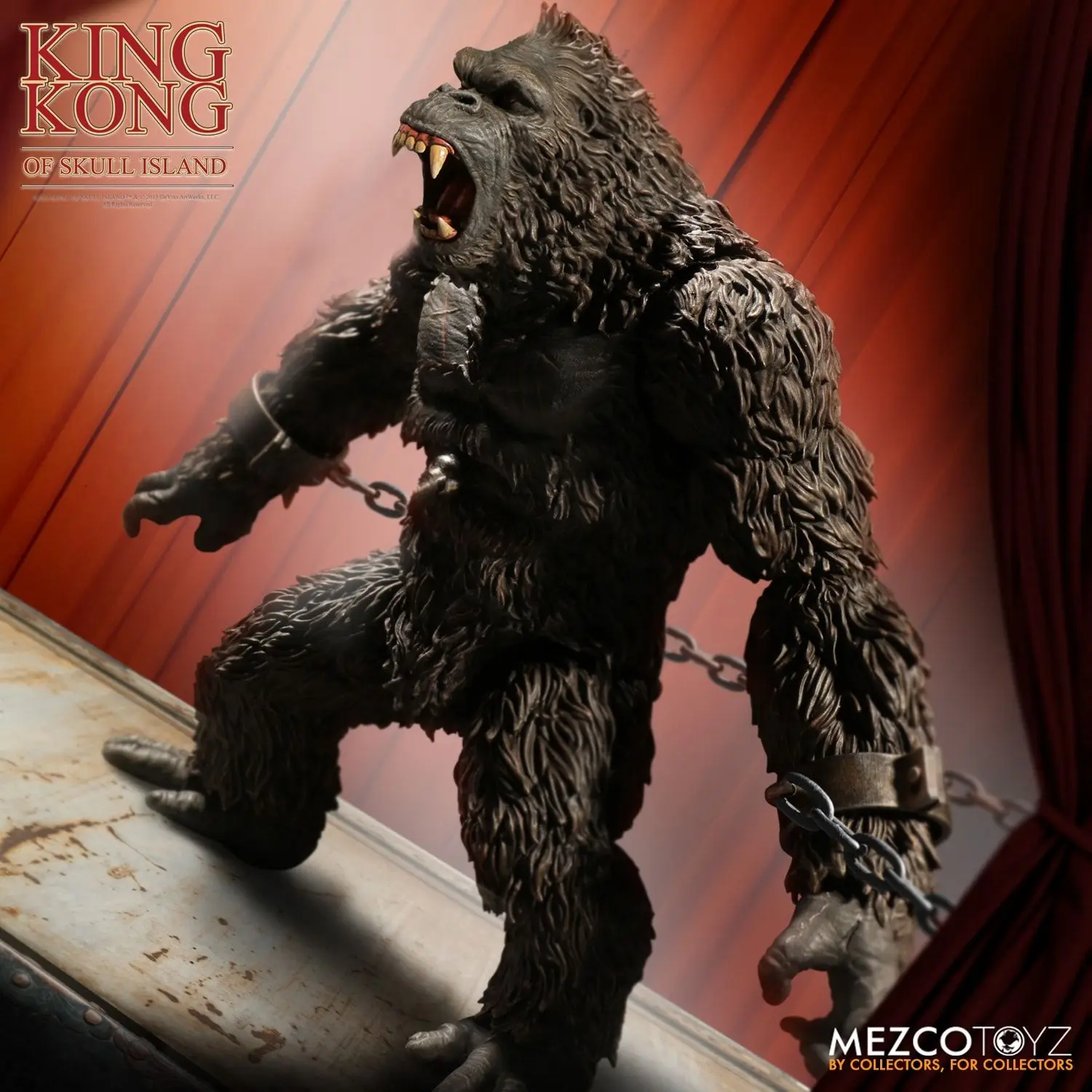 

18cm Kings Monkey Kongs Articulated PVC Figure Model Toys Kingkong Action Figure