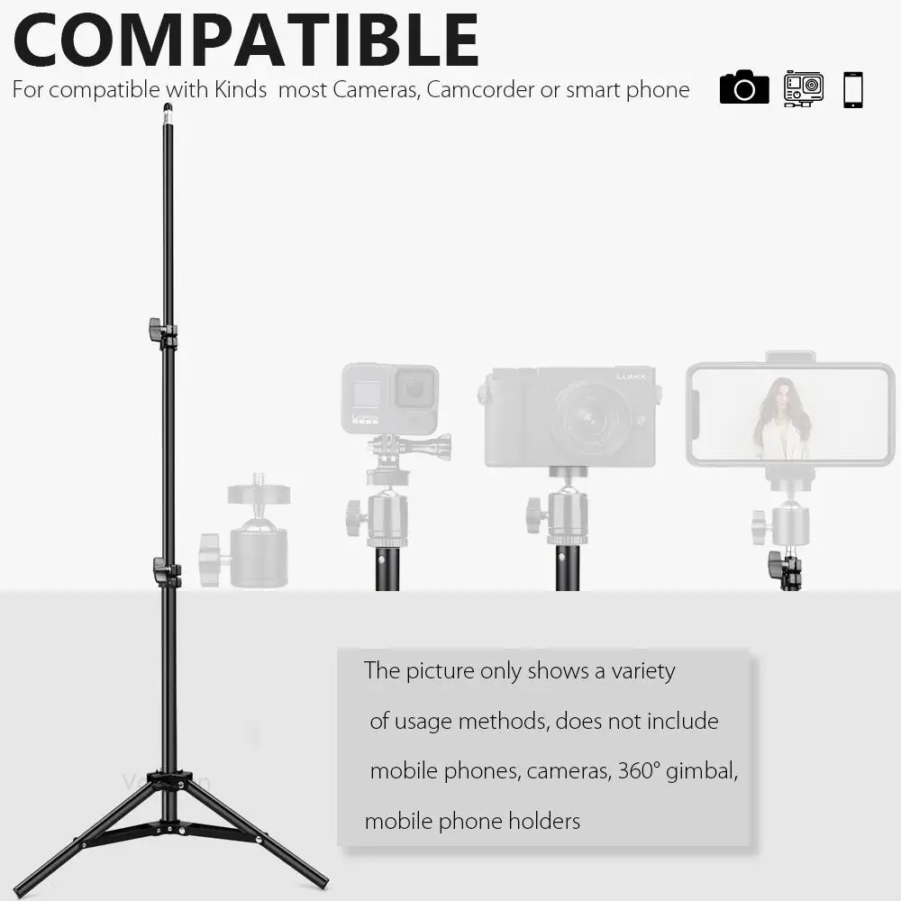 Vamson Портативный штатив подставка для Мобильный телефон камера телефона DSLR