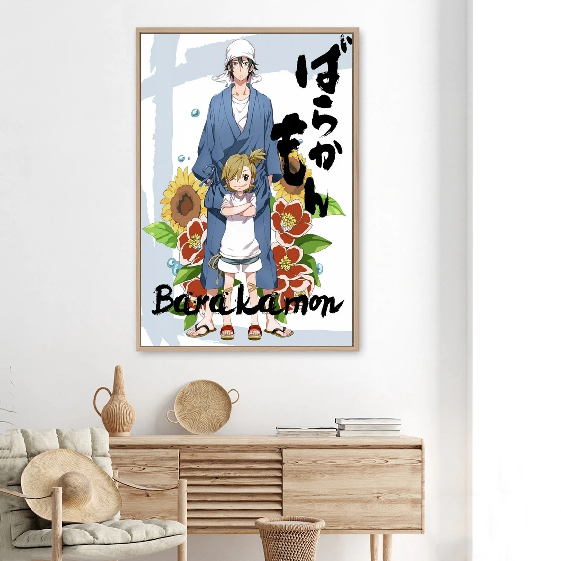 

Аниме постеры Barakamon, кинотеатр аниме ТВ сериал, печать на холсте, персонализированный кинопостер, горячие новые поклонники в Японии