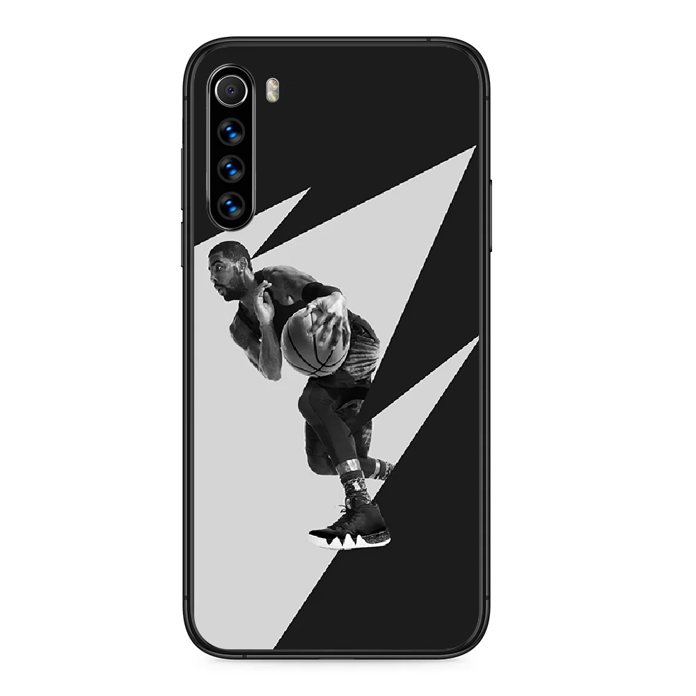 

Kyrie Irving basketball Phone case For Xiaomi Redmi Note 4A 4X 5 6 6A 7 7A 8 8A 4 5 5A 8T Plus Pro black waterproof painting