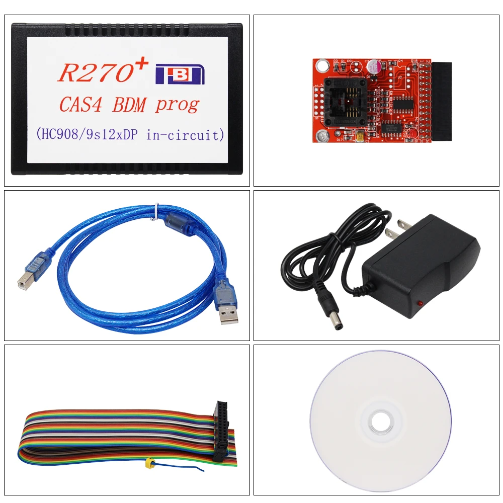Профессиональный программатор R270 + V1.20 Авто CAS4 BDM для b m key prog автомобильный