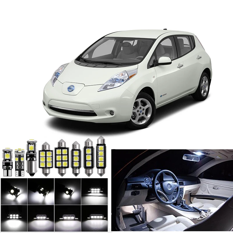 Rt светодиодный внутренний светильник s для Nissan leaf 2011 автомобилей комплект