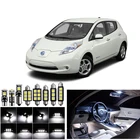 Rt светодиодный внутренний светильник s для Nissan leaf 2011, светодиодный светильник s для автомобилей, комплект освещения, автомобильные лампы Canbus, купольсветильник светильник, лампа для багажника T10