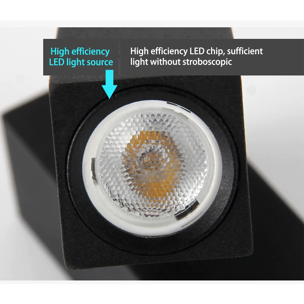 3W светодиодный настенный светильник для чтения теплый белый спальня кабинет