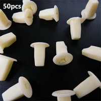 50 pcs nylon nut screw grommet clip for toyota honda for toyota mazda high quality and durable car turnbuckle clip