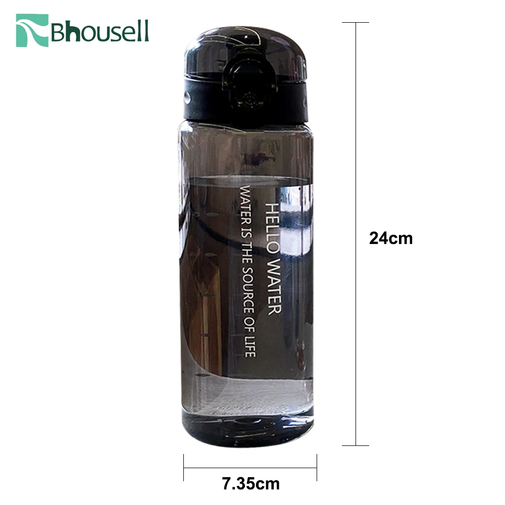 

780ml Outdoor Kettle Plastic Tea Storage Container with Lanyard Home Drinking Tea Kettle Tool Camping Travel Accessories