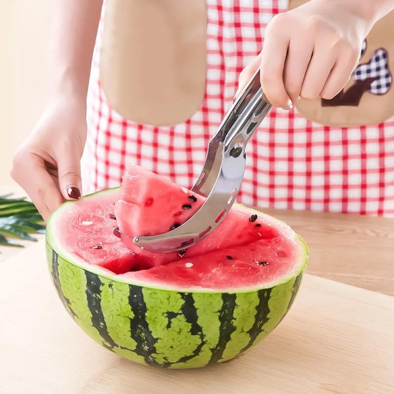 

Stainless Steel Watermelon Slicer Cutter Knife Corer Fruit Vegetable Tools Kitchen utensilios Cooking Gadget kitchen accessories