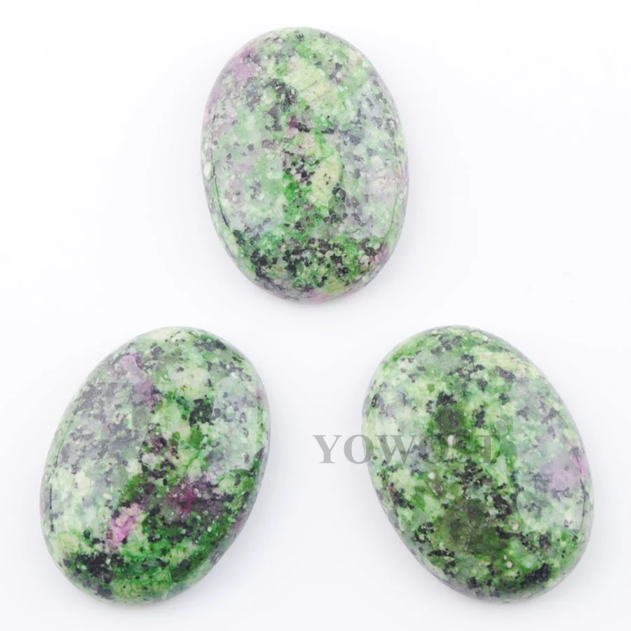 Камень Zoisite Jaspers овальный без отверстия кабошон натуральные камни подходят для