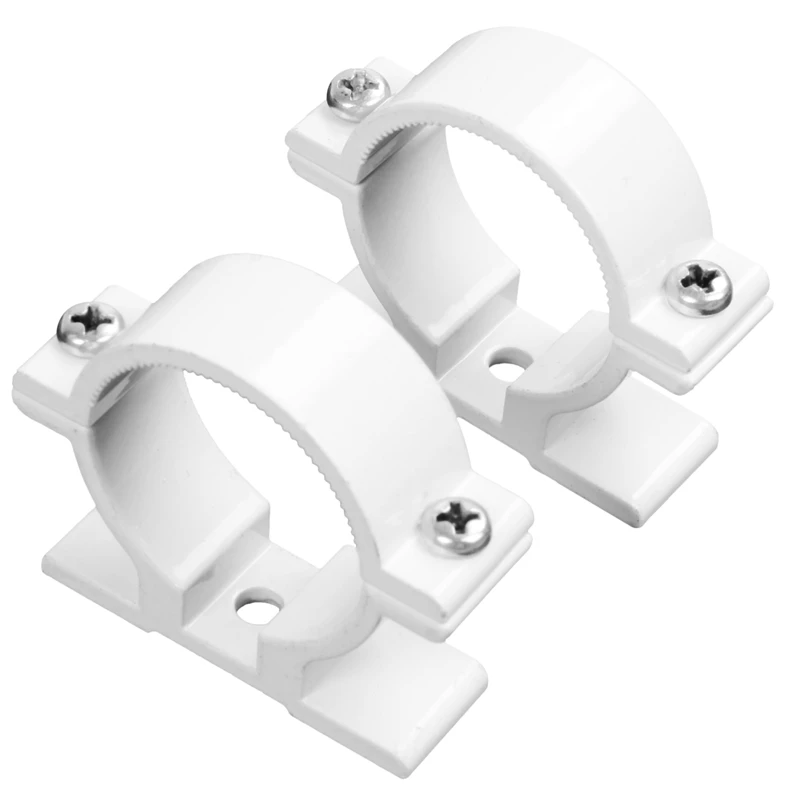 32 мм Диаметр Настенный алюминиевый Скоба Зажим для труб крепежа 5 шт. |