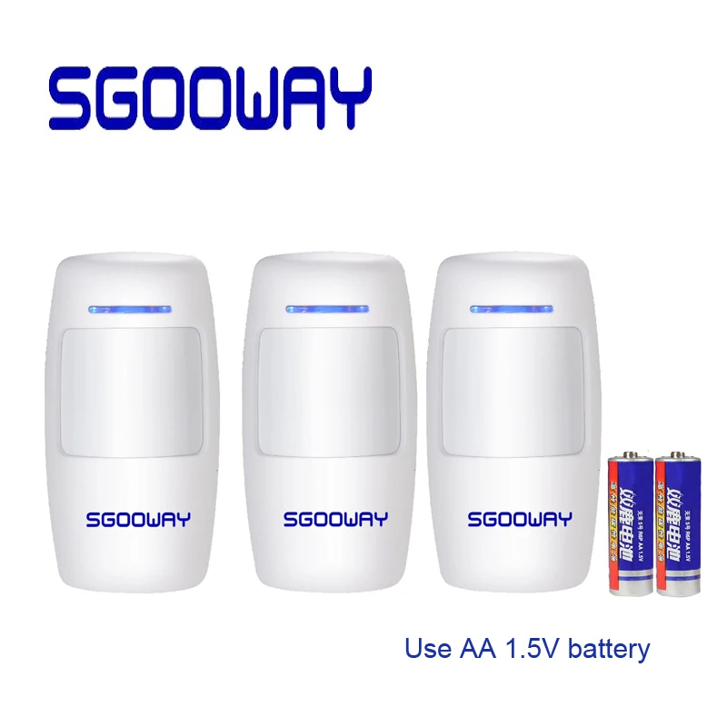 Беспроводной детектор движения sgoway с ИК датчиком для GSM PSTN WIFI система
