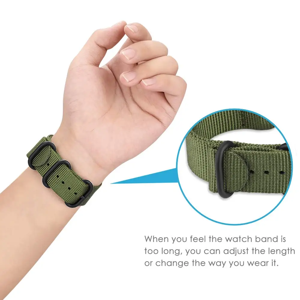 Тканые нейлоновые часы для apple Watch band 4 44 мм 40 (iwatch 5) watch 3 2 1 ремешок 42 38 дышащие