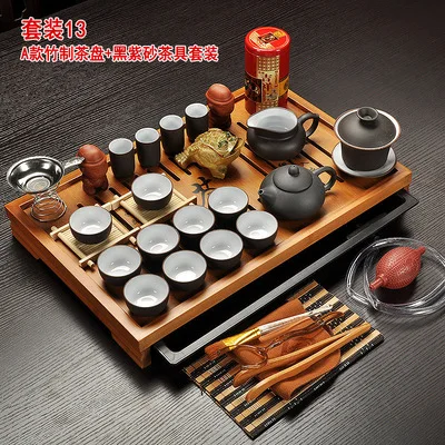 Китайская искусственная посуда для напитков фиолетовая глина керамический Binglie