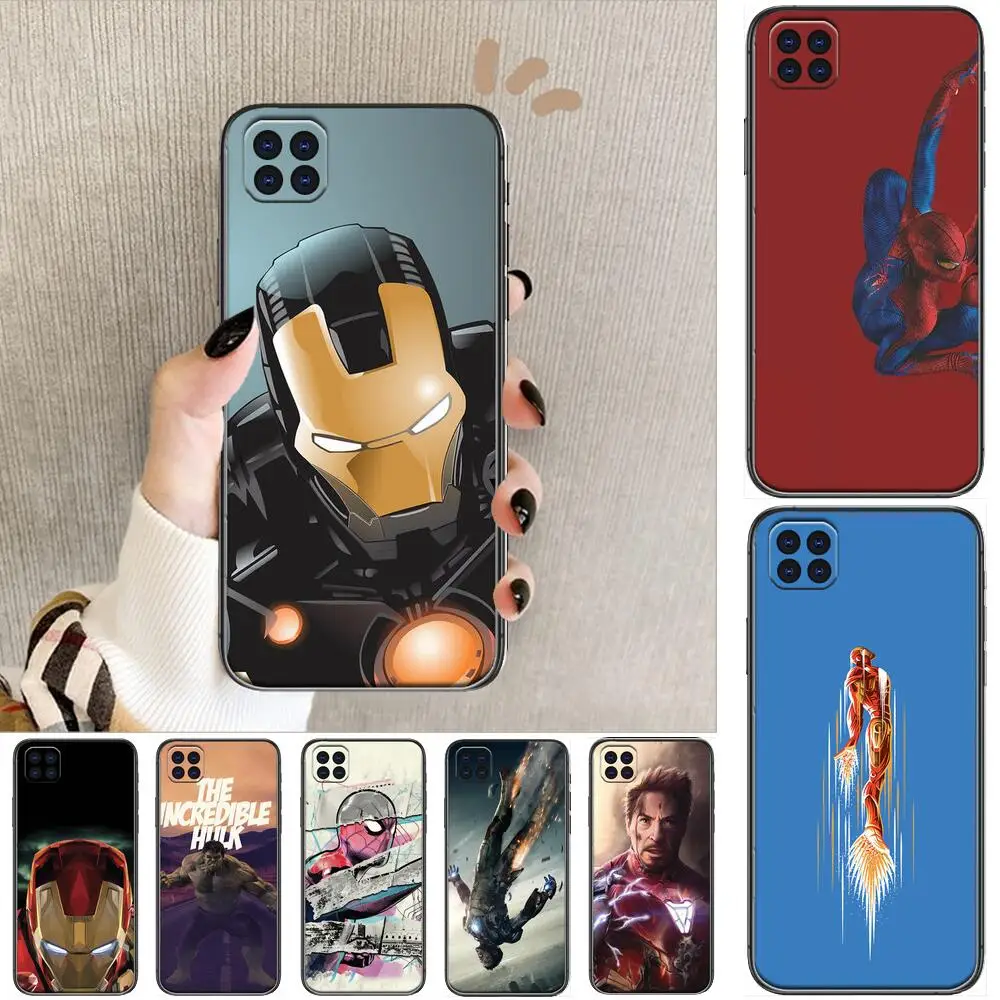 

Marvel Iron Man Spiderman Charcter Phone Case For Motorola Moto G5 g 5 G 5GCover cases covers smiley luxury