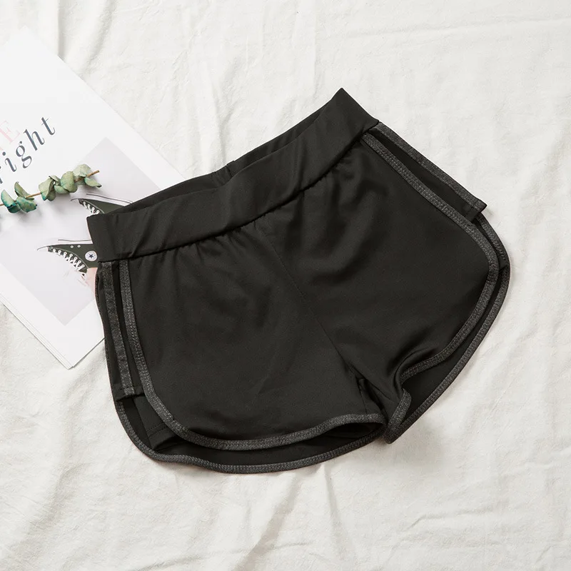 

Summer sports shorts female fake two anti-empty fitness shorts quick-drying breathable stretch yoga pants running shorts