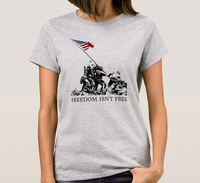 patriotic iwo jima american flag freedom womens t shirt