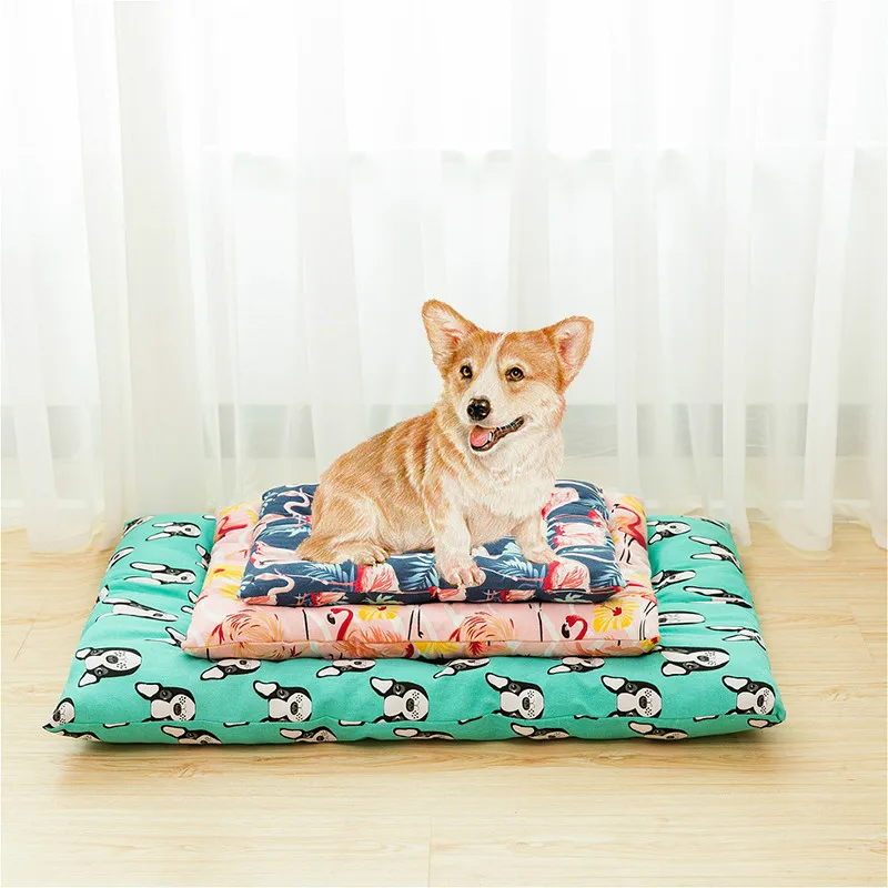 

Pet Mats for Cats Dogs Fashion Printed Pet Blanket Cats Sleeping Beds for Dogs Resistance to Bite Mats Pet Supplies
