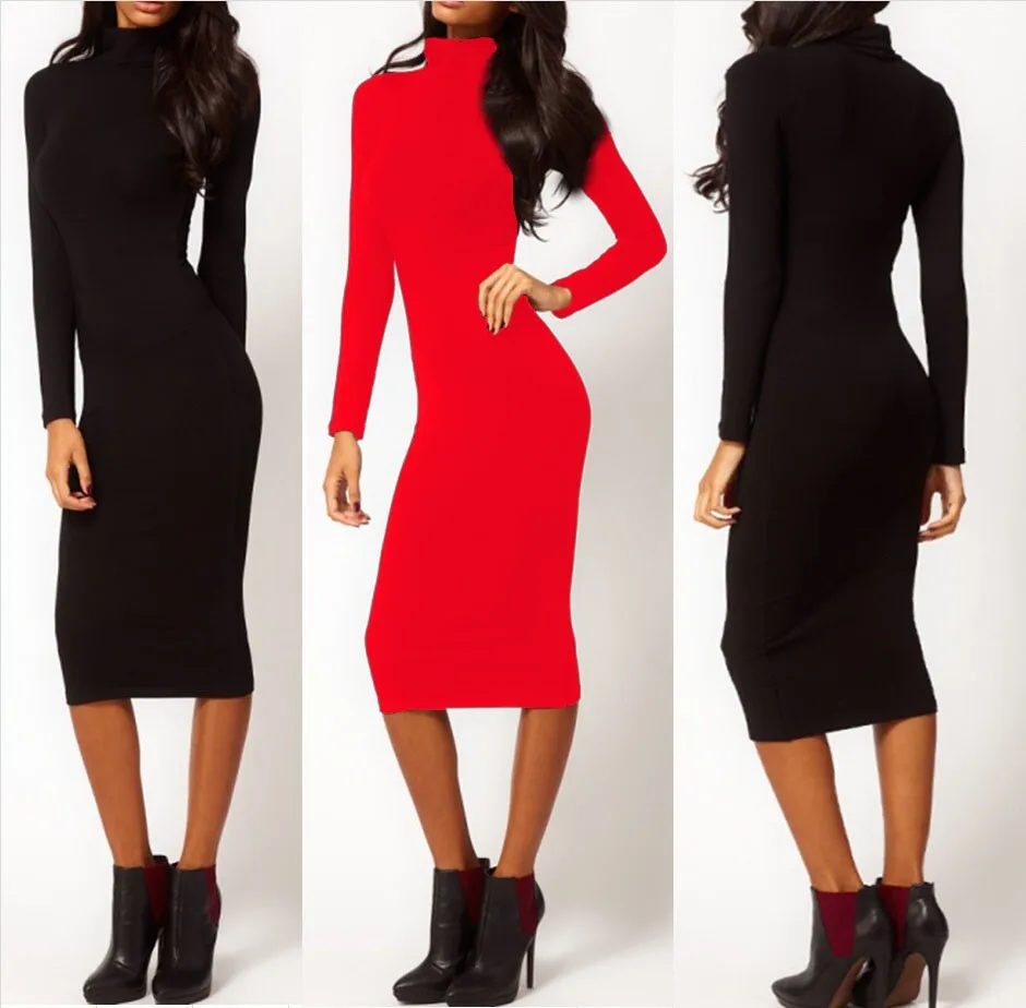 

Autumn Hot Selling European And American-Style High-End Fashion Elegant Long Pencil Skirt