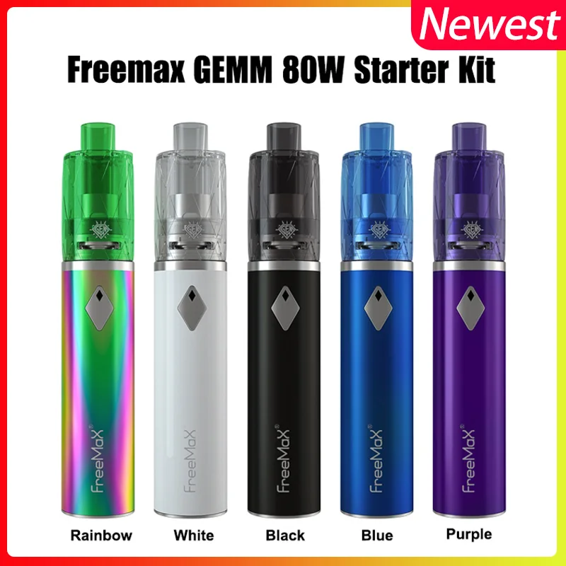 Стартовый набор для вейпинга Freemax GEMM 80 Вт комплект встроенный 2900 мАч & Одноразовые