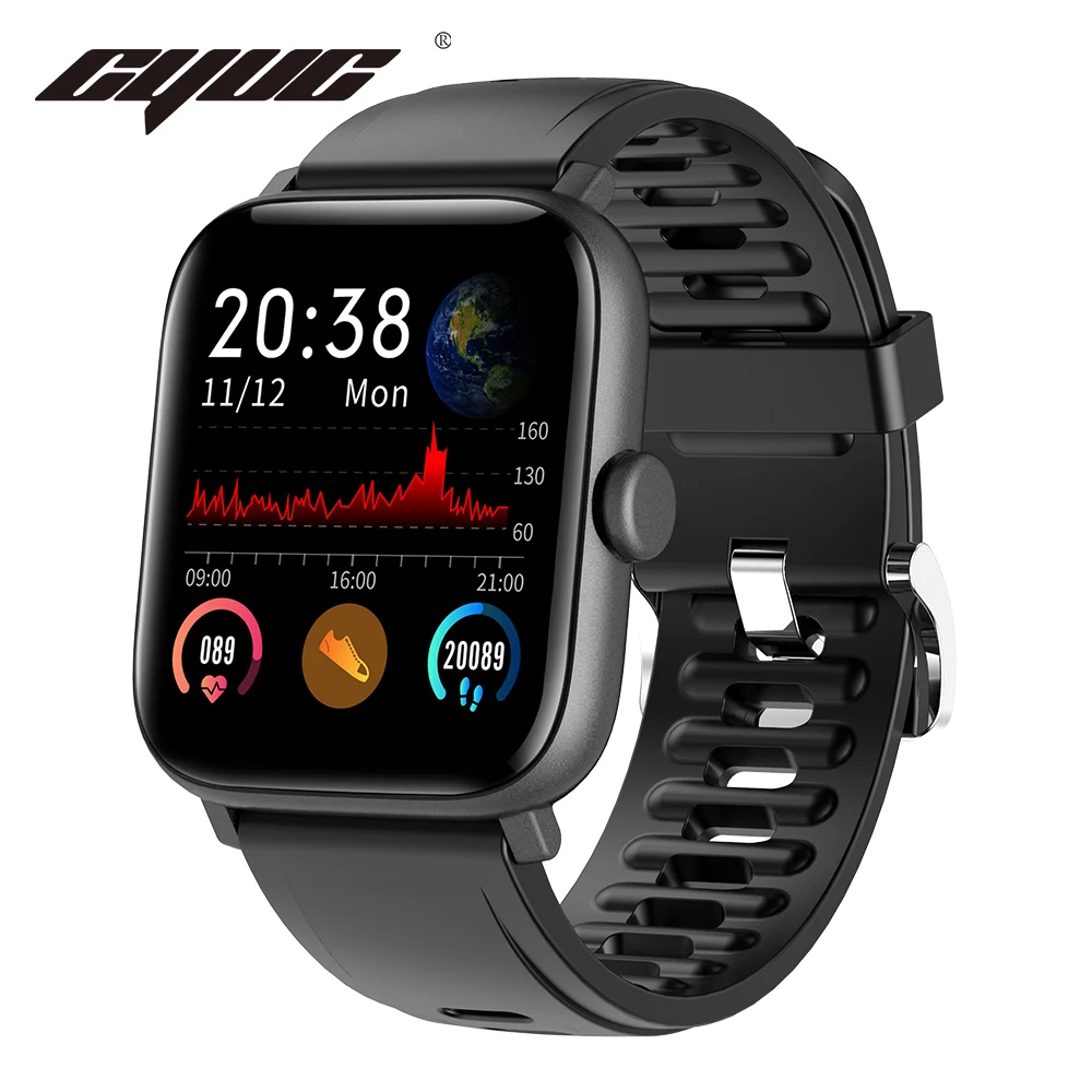 CYUC NY16 умные часы мужчины IP68 водонепроницаемый Смарт Полный сенсорный экран