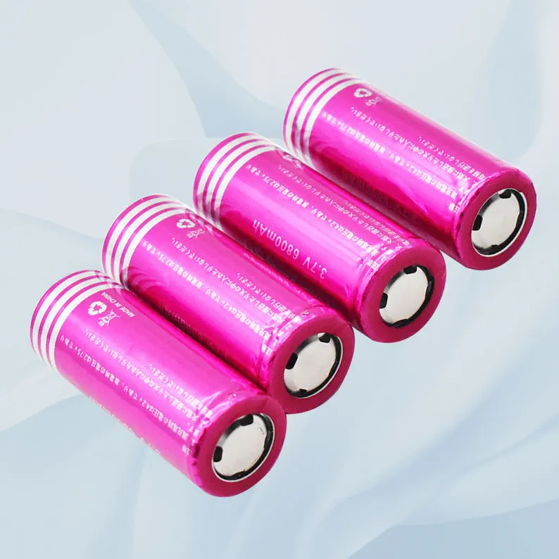 2021 Brand new 3.7V 26650 battery 6800mAh nickel-containing lithium-ion rechargeable for flashlight | Электроника