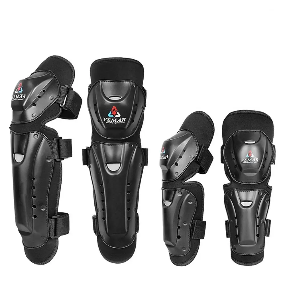 

Vemar 4pcs Motorcycle Kneepad Knee And Elbow Pads Protector Motocross Racing Off Road MX MTB Protective Gears