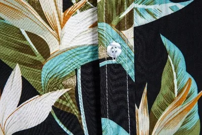 

Summer men's casual short-sleeved floral shirts men's shirts MJ0257