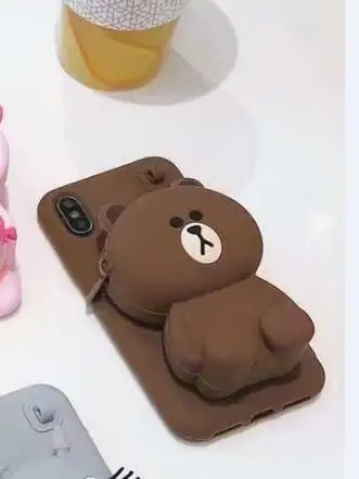 A10 3D мультяшный МИЛЫЙ Тоторо рука с чехол для телефона для iPhone 6 6s 7 8 Plus чехол для iPhone X XR XS Max Мягкая силиконовая задняя крышка Fundas - Цвет: A10
