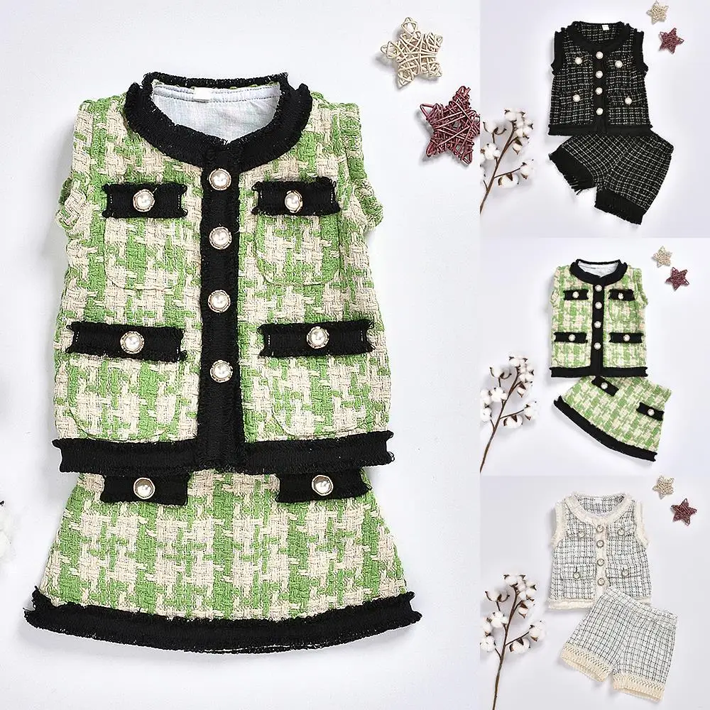 CYSINCOS/2020 г. модная одежда для малышей Детский костюм новый корейский стиль жилет с