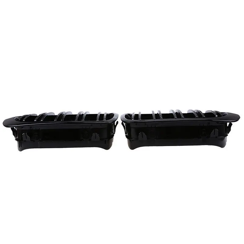 

Glossy Black Car Grille Grill Black Wide For BMW 3-Series E46 Coupe 1999-2003 Pre-facelift Pair Side Coupe Front Grilles Dual