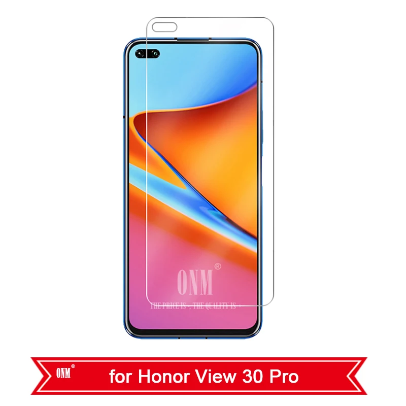 2 шт закаленное стекло для huawei Honor View V30 20 V20 20Pro защита экрана 9H закаленное стекло для huawei Honor 20i 20s 30 Lite - Цвет: Honor V30 Pro
