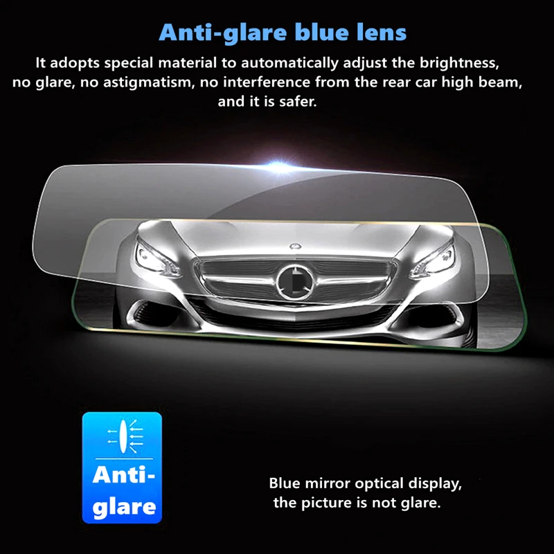 Автомобильный видеорегистратор ocare с двумя объективами камера заднего вида Full HD