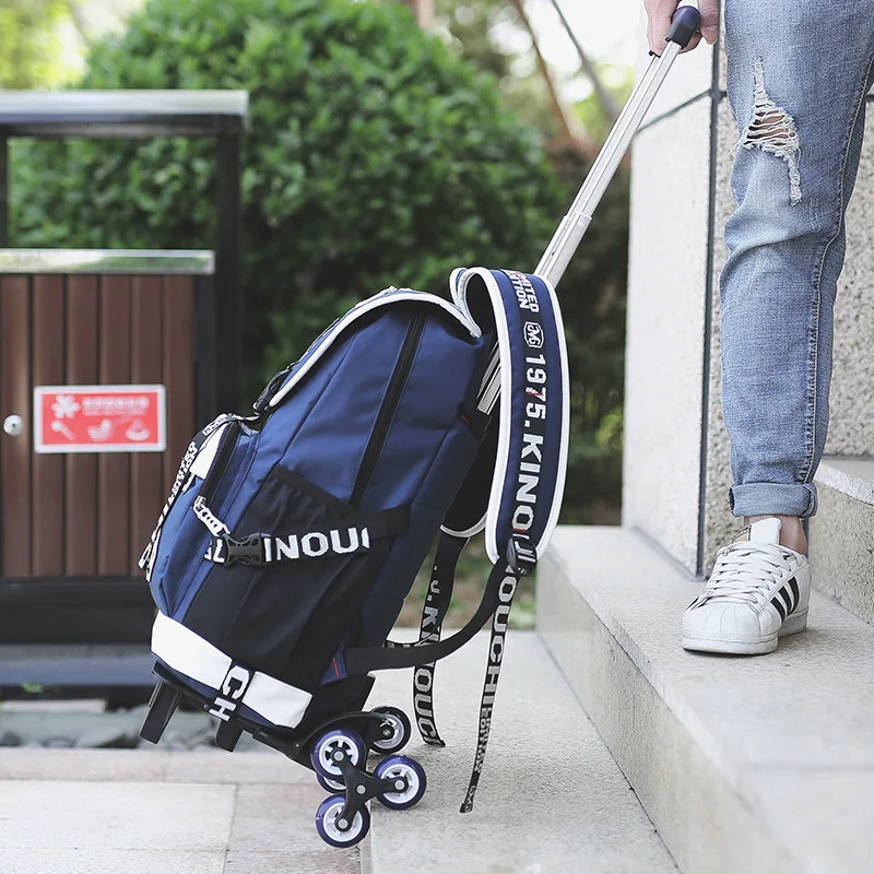 school Trolley school Backpacks kids schoolbags Children School Wheeled 2023 Bags Boys Detachable Backpacks kids wheels mochila