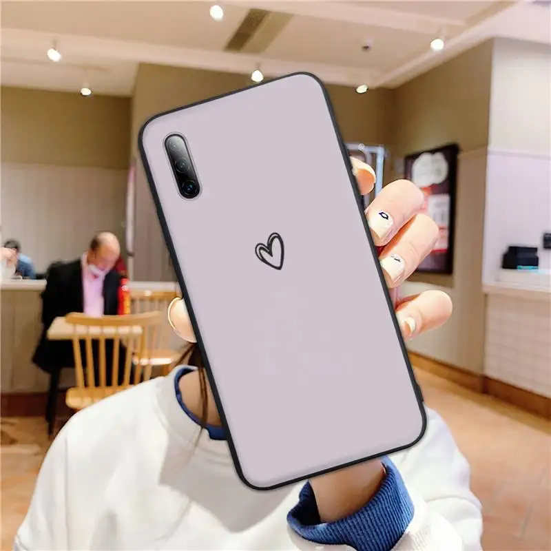 

Love Heart Phone Case for Xiaomi 8lite 9tpro 9 A2lite A1 note10 Cover Fundas Coque