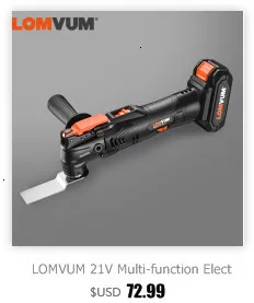 LOMVUM 12 В/16 В/20 в Электрическая аккумуляторная многофункциональная Аккумуляторная дрель с литиевой батареей Furadeira De Impacto Factory