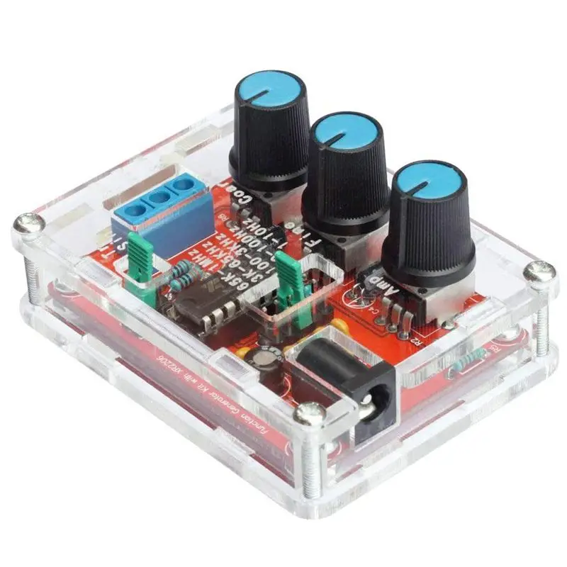 DIY XR2206 набор генератора сигналов синусоидальный треугольник квадратный выход 1