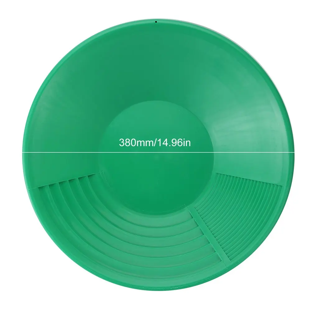 Пластик золото бассейна самородок горно Сковорода двойной ружье