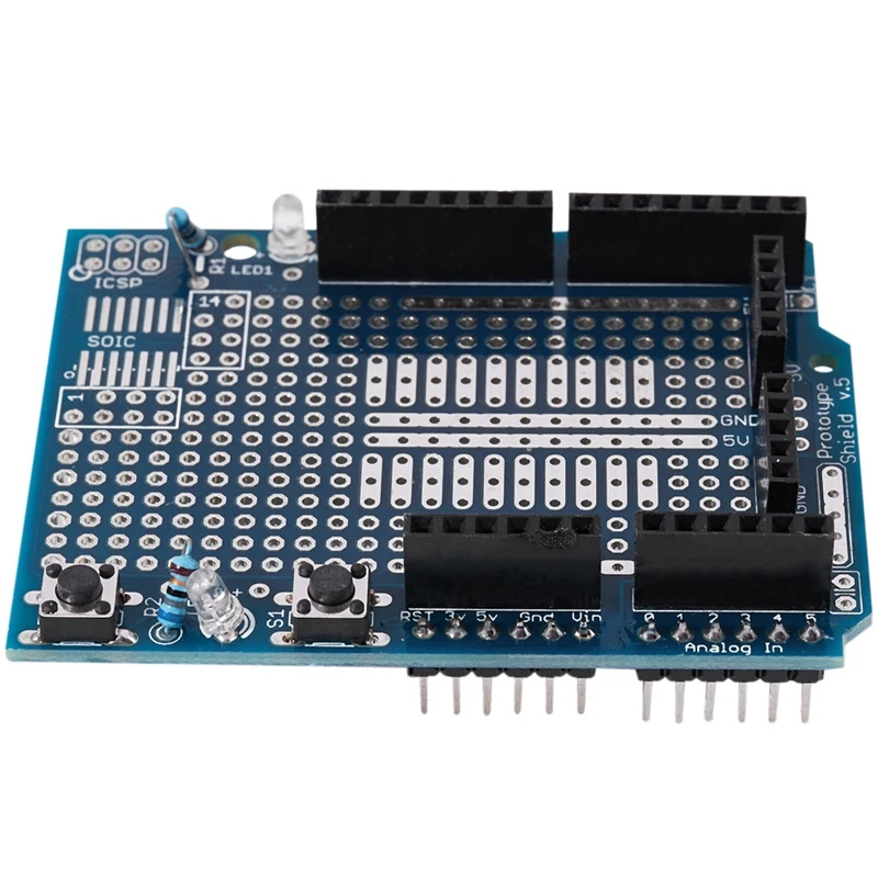 

Плата расширения для прототипа Uno Proto Shield с детской мини-платой для хлеба на основе Arduino Uno