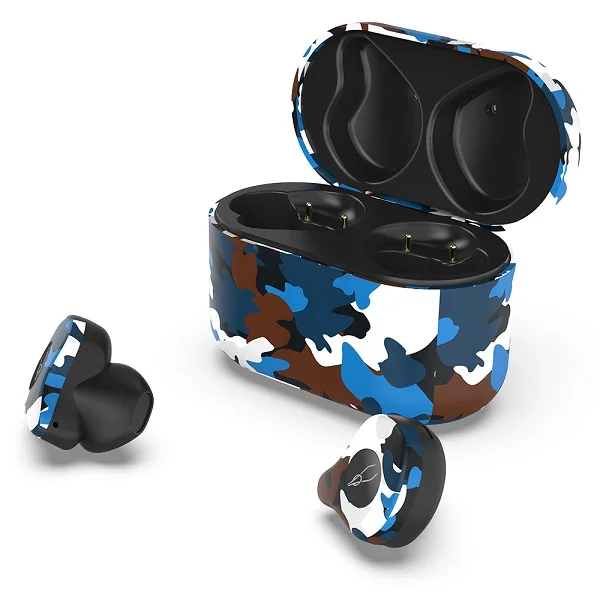 Tws камуфляжные беспроводные наушники 6D HIFI стерео Bluetooth 5,0 наушники Поддержка APTX AAC SBC вакуумные наушники микрофон вызов для XIaomi - Цвет: 1