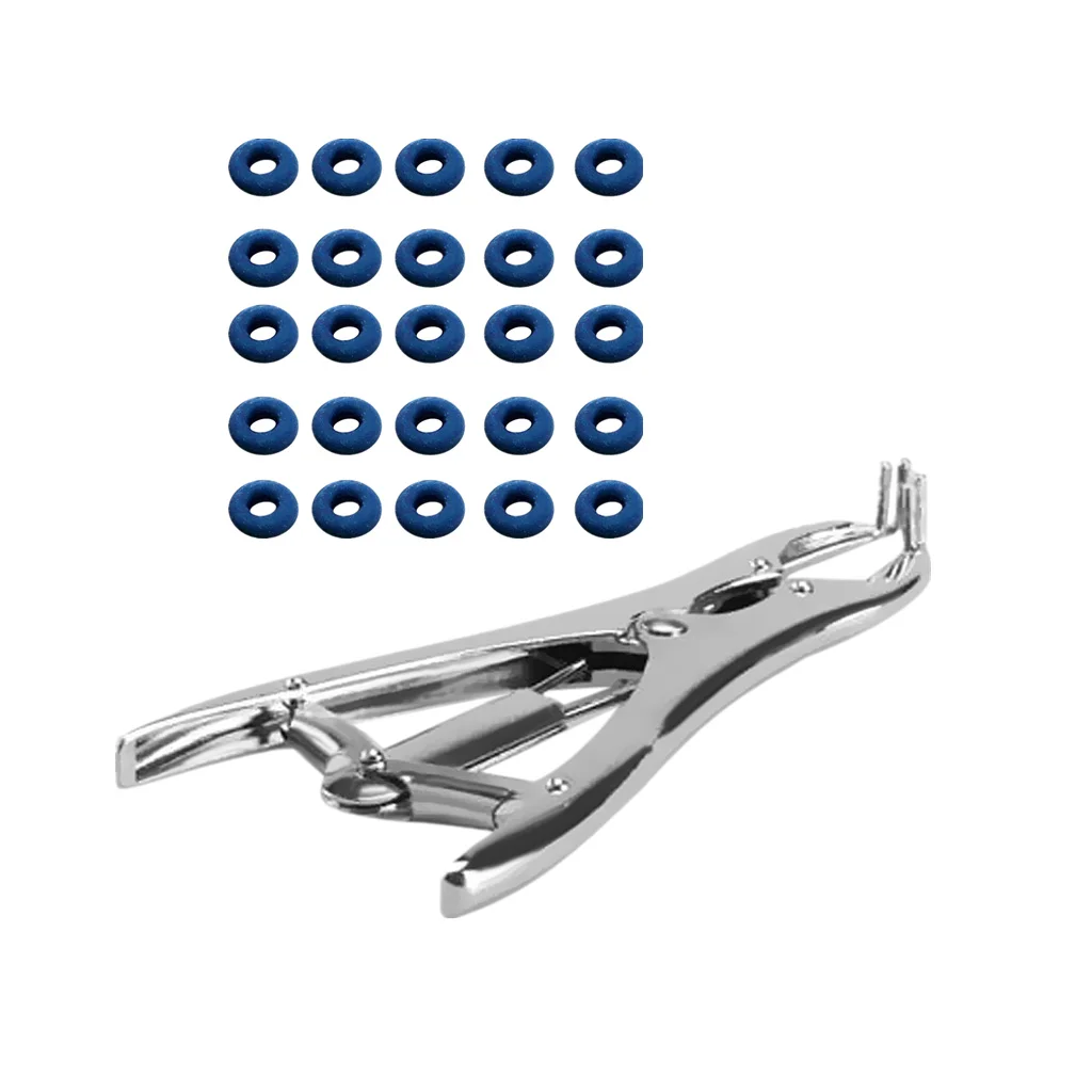 Плоскогубцы ELASTRATOR кастратор резиновое кольцо аппликатор стыковка + кольца | Дом и