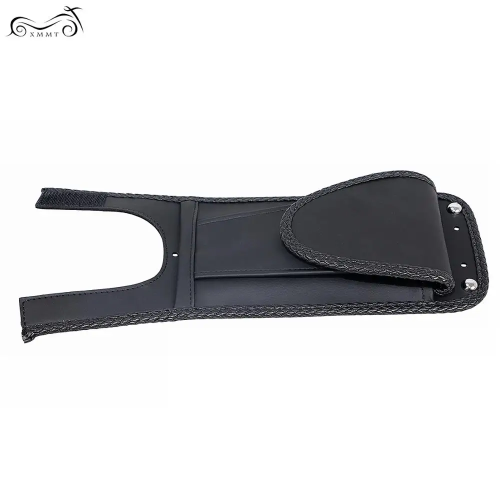 Черный нагрудник с сумкой для ночного поезда Harley Softail Custom FXSTC Deluxe FLSTC FXSTS EFI FXSTBI 01-06 |