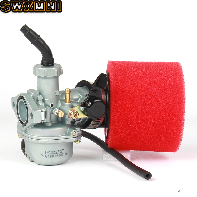Карбюратор PZ22 22 мм с воздушным фильтром 38 для парка 125cc KAYO Apollo ESB XMoto Kandi/пыль/ATV