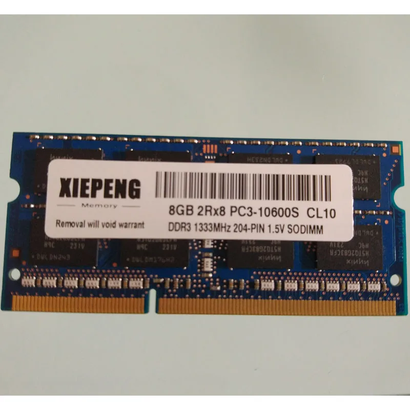 Память для ноутбука 8 Гб 2Rx8 PC3 10600S DDR3 1333 МГц 4 pc3 10600 ОЗУ Lenovo ThinkPad W520 X220i X1 Edge E420s