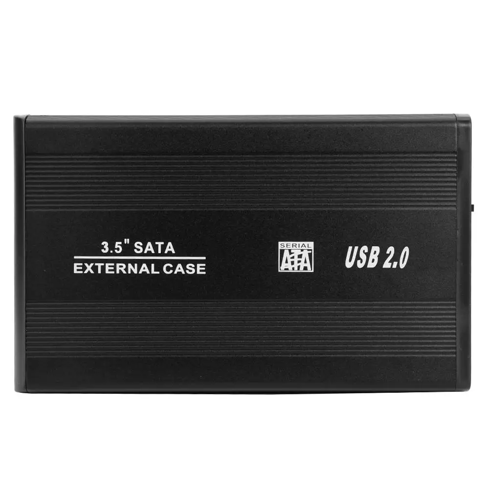 A 3,5 дюймовый жесткий диск умелые производство износостойкая SATA USB3.0/USB2.0 адаптер внешний корпус для жесткого диска с USB кабелем - Цвет: A